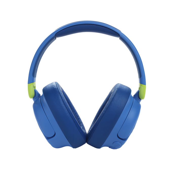 JBL JR 460NC - Blue - Wireless over-ear Noise Cancelling kids headphones - Front image number null